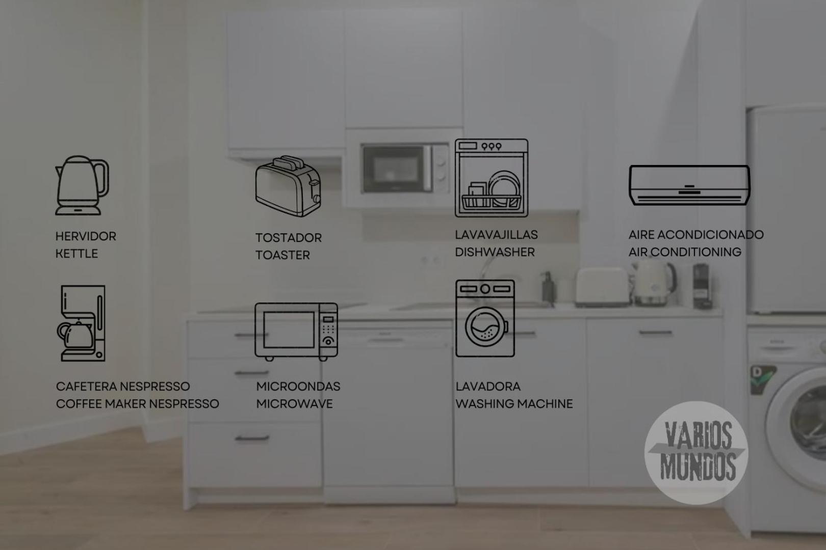 Cool Y Centrico Apt 6Px En Plena Plaza Del Carmen E2 Madrid Eksteriør bilde