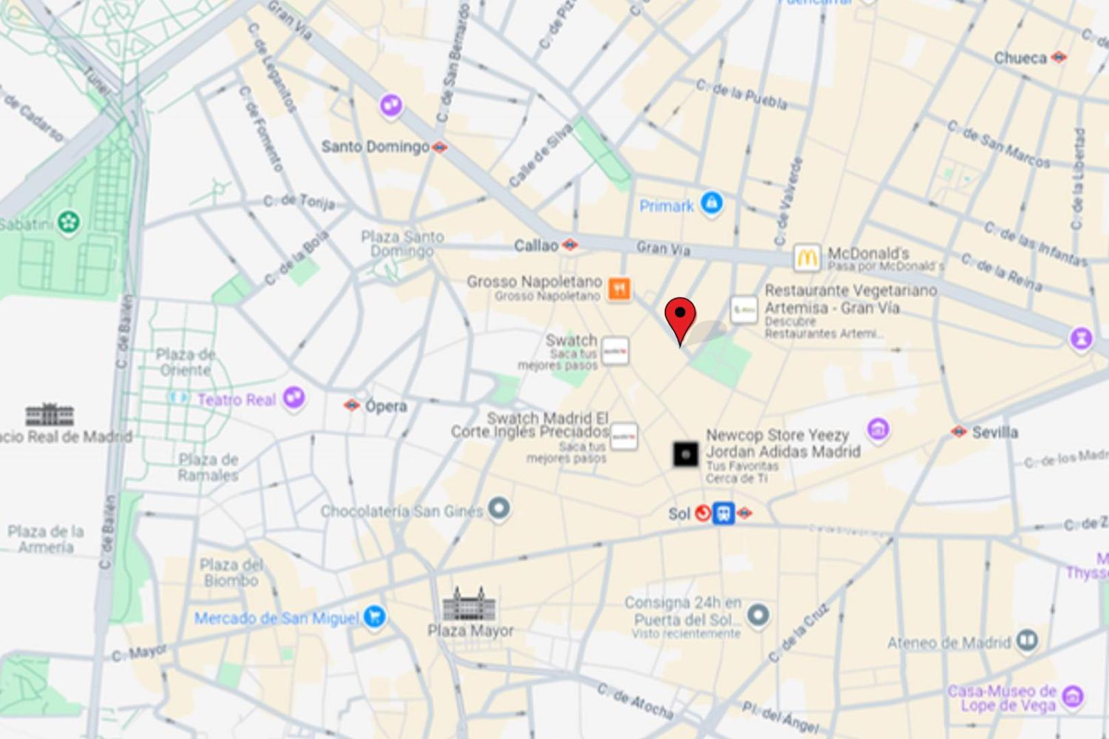 Cool Y Centrico Apt 6Px En Plena Plaza Del Carmen E2 Madrid Eksteriør bilde